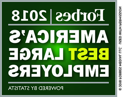 福布斯2018年最佳大型雇主